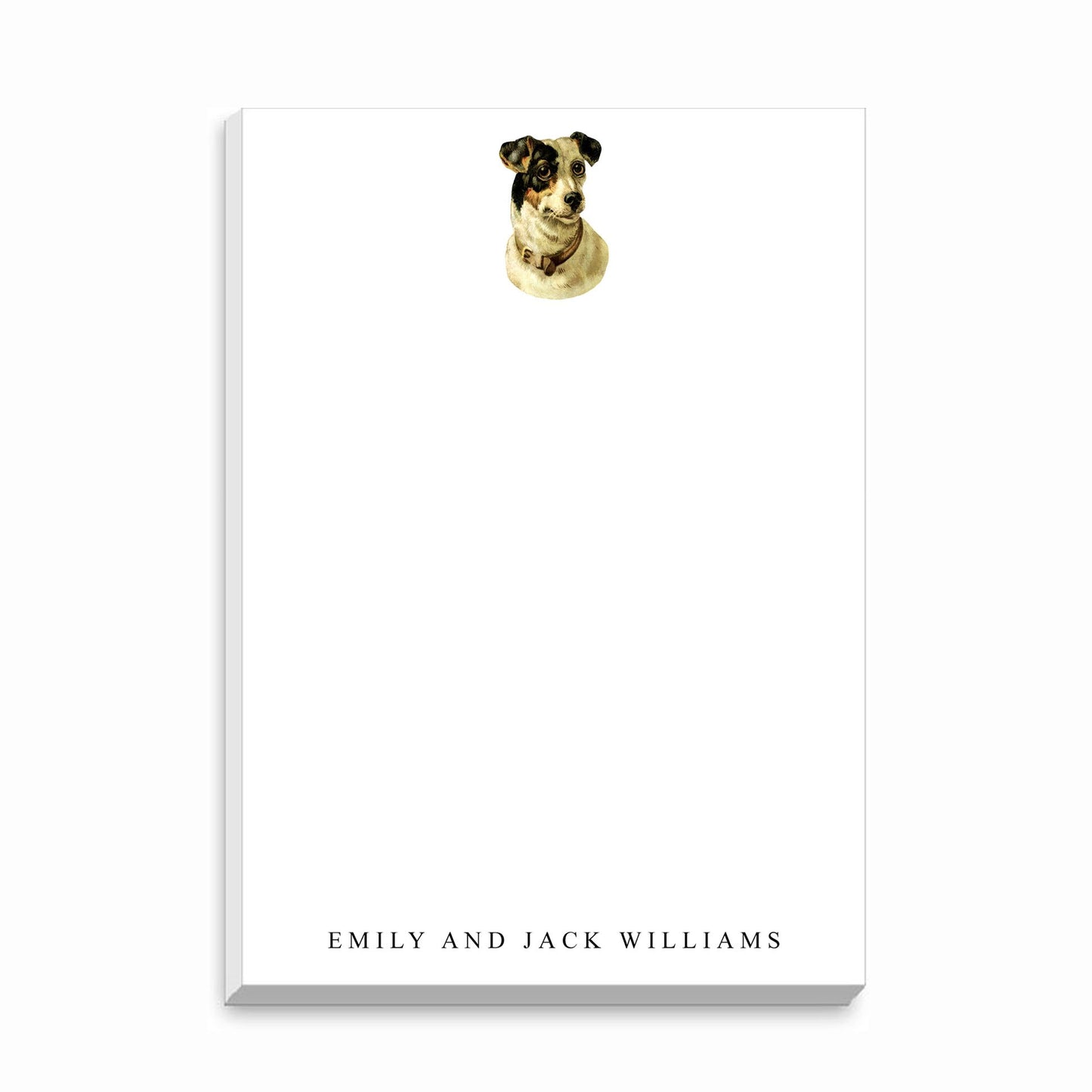 The Style of the Sporting Life™ Personalized Color Jack Russell Notepad