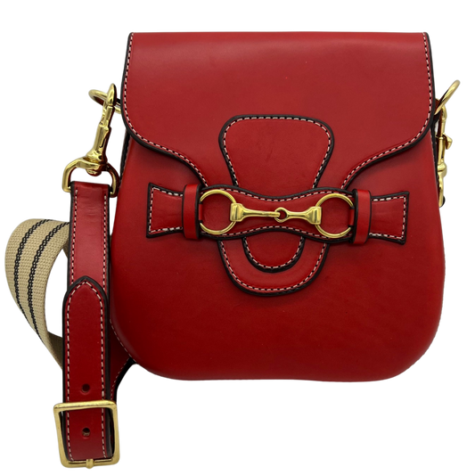 Blair Crossbody Bag in Cardinal Red