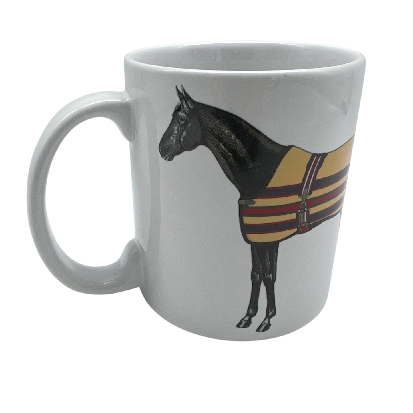 Lilly Horse Mug - Set of 4