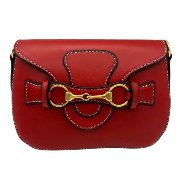 Blair Mini Crossbody Bag in Cardinal Red